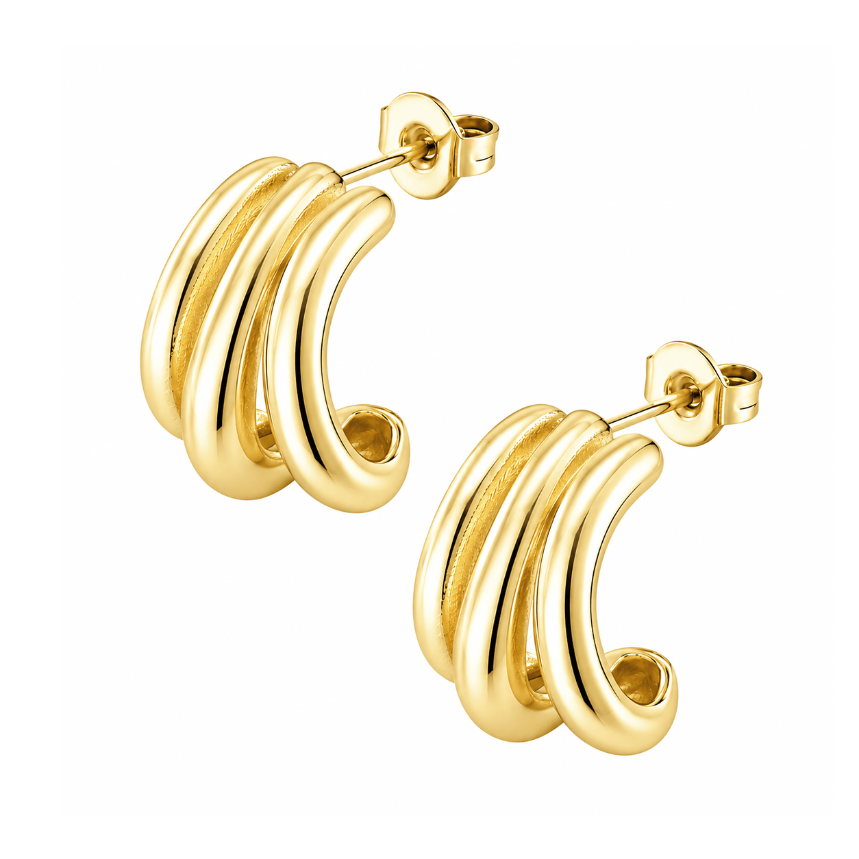 Bohomoon Stainless Steel Georgie Hoop Earrings