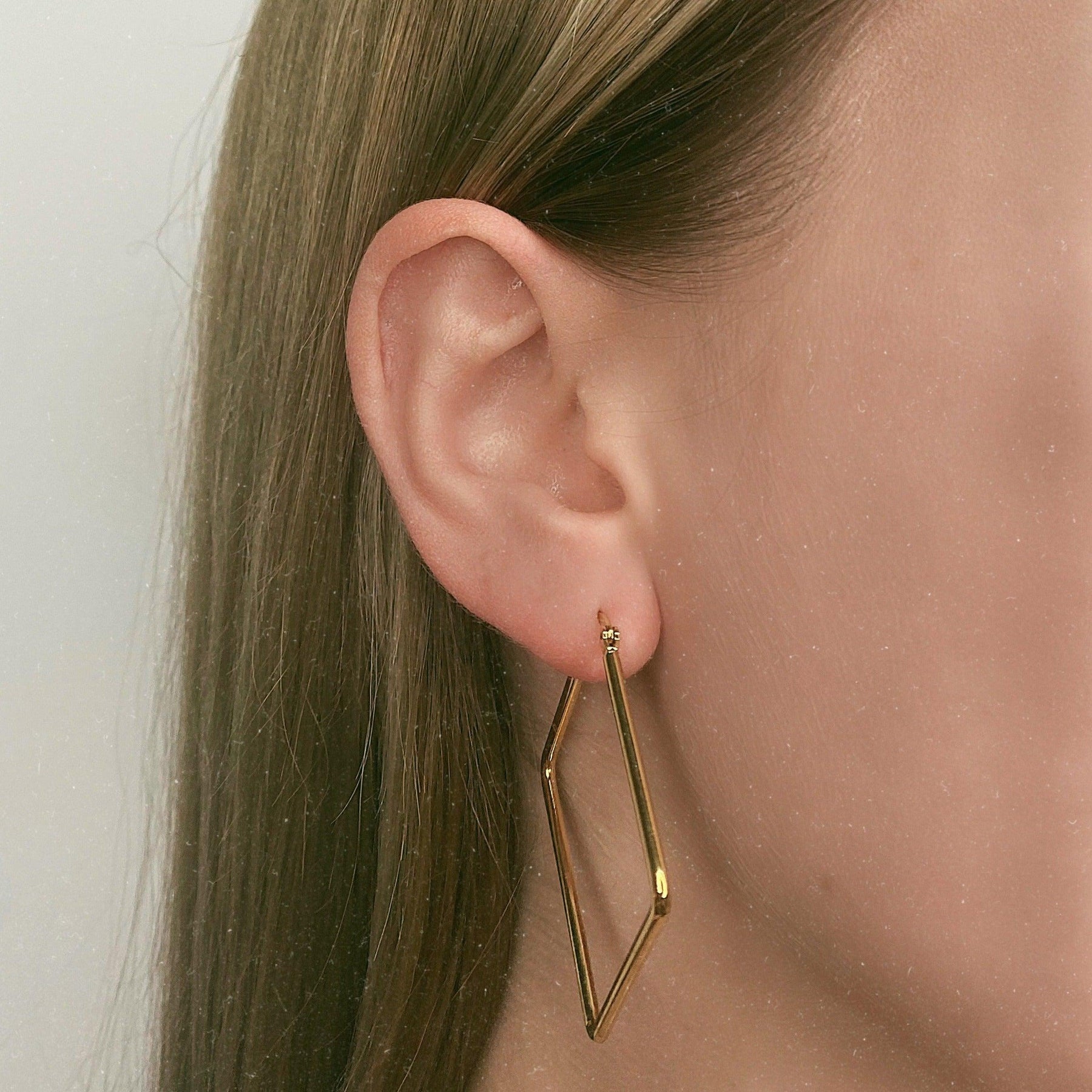 BohoMoon Stainless Steel Girl Gang Hoop Earrings