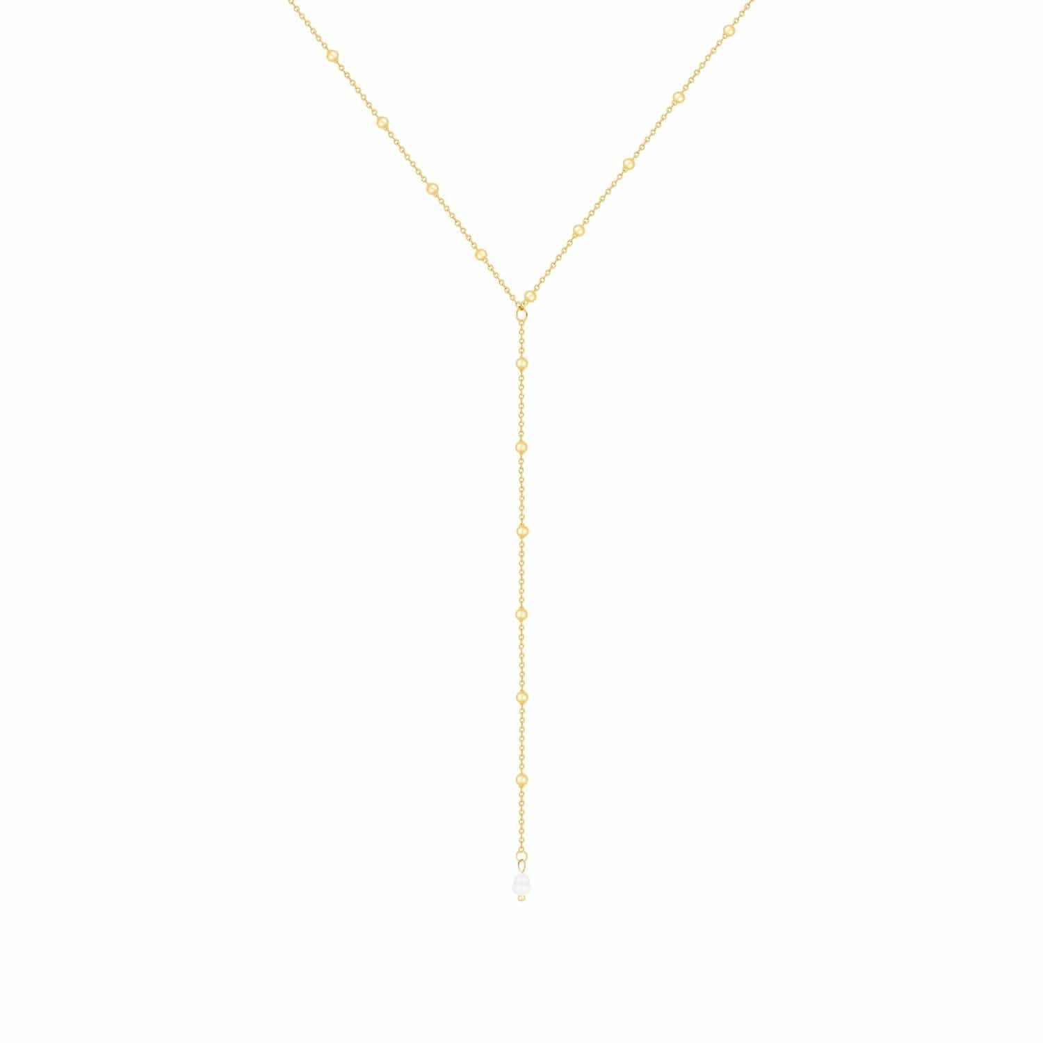 Bohomoon Stainless Steel Golden Hour Lariat Choker / Necklace
