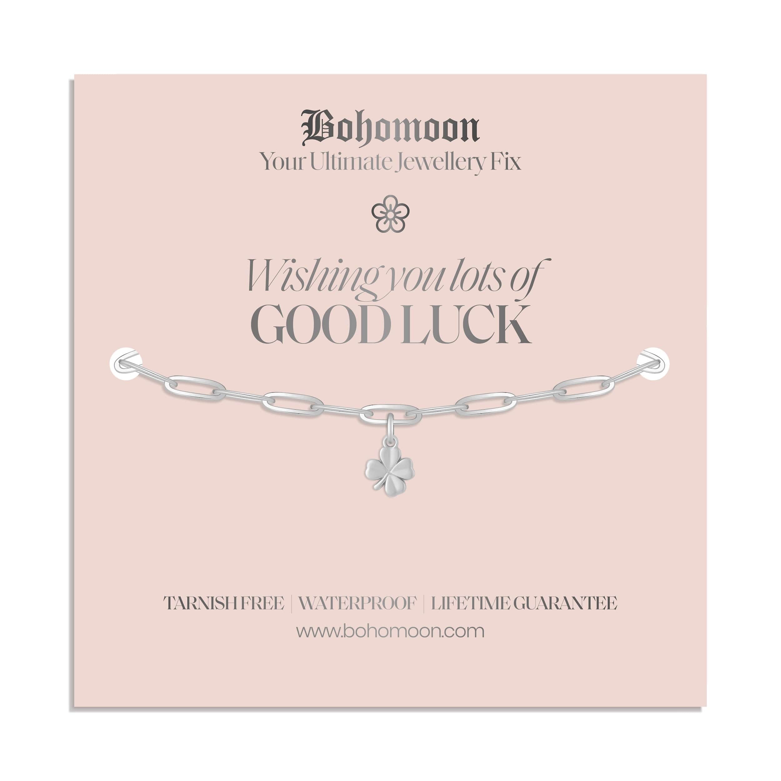 Bohomoon Stainless Steel Good Luck Bracelet