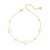 Bohomoon Stainless Steel Halo Anklet