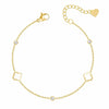 Bohomoon Stainless Steel Halo Bracelet