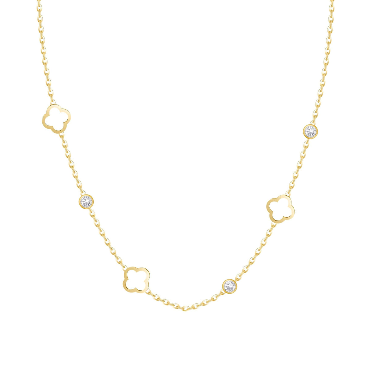 Bohomoon Stainless Steel Halo Choker