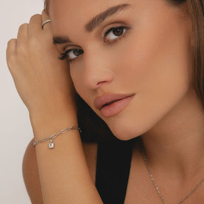 Bohomoon Stainless Steel Happy Birthday Birthstone Bracelet