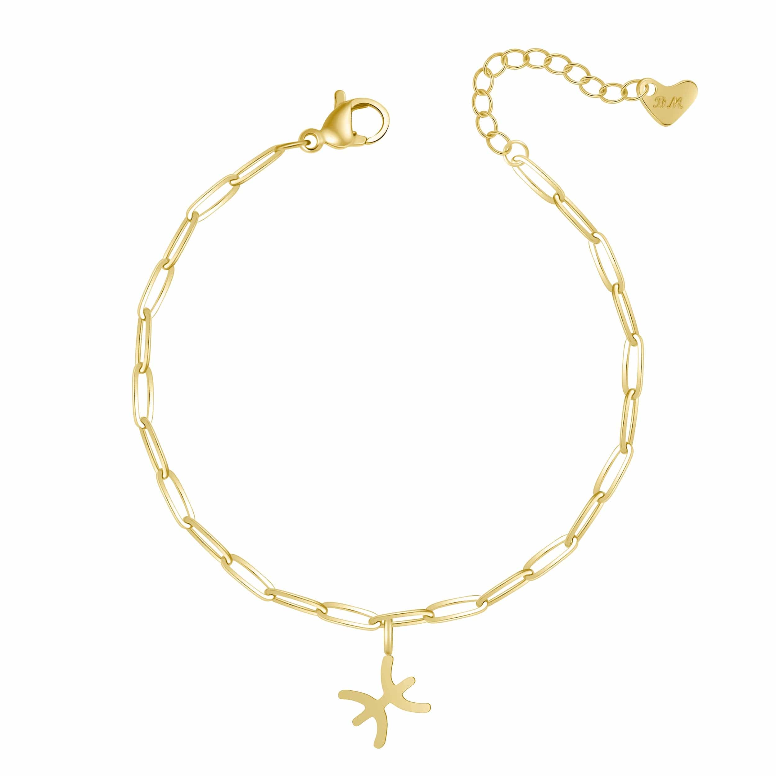 Bohomoon Stainless Steel Happy Birthday Zodiac Bracelet