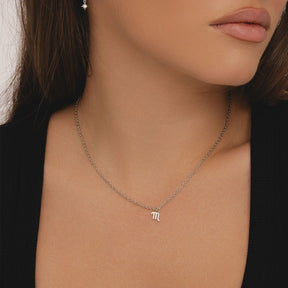 Bohomoon Stainless Steel Happy Birthday Zodiac Necklace