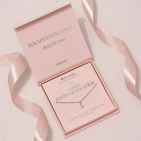 Bohomoon Stainless Steel Happy Graduation Necklace