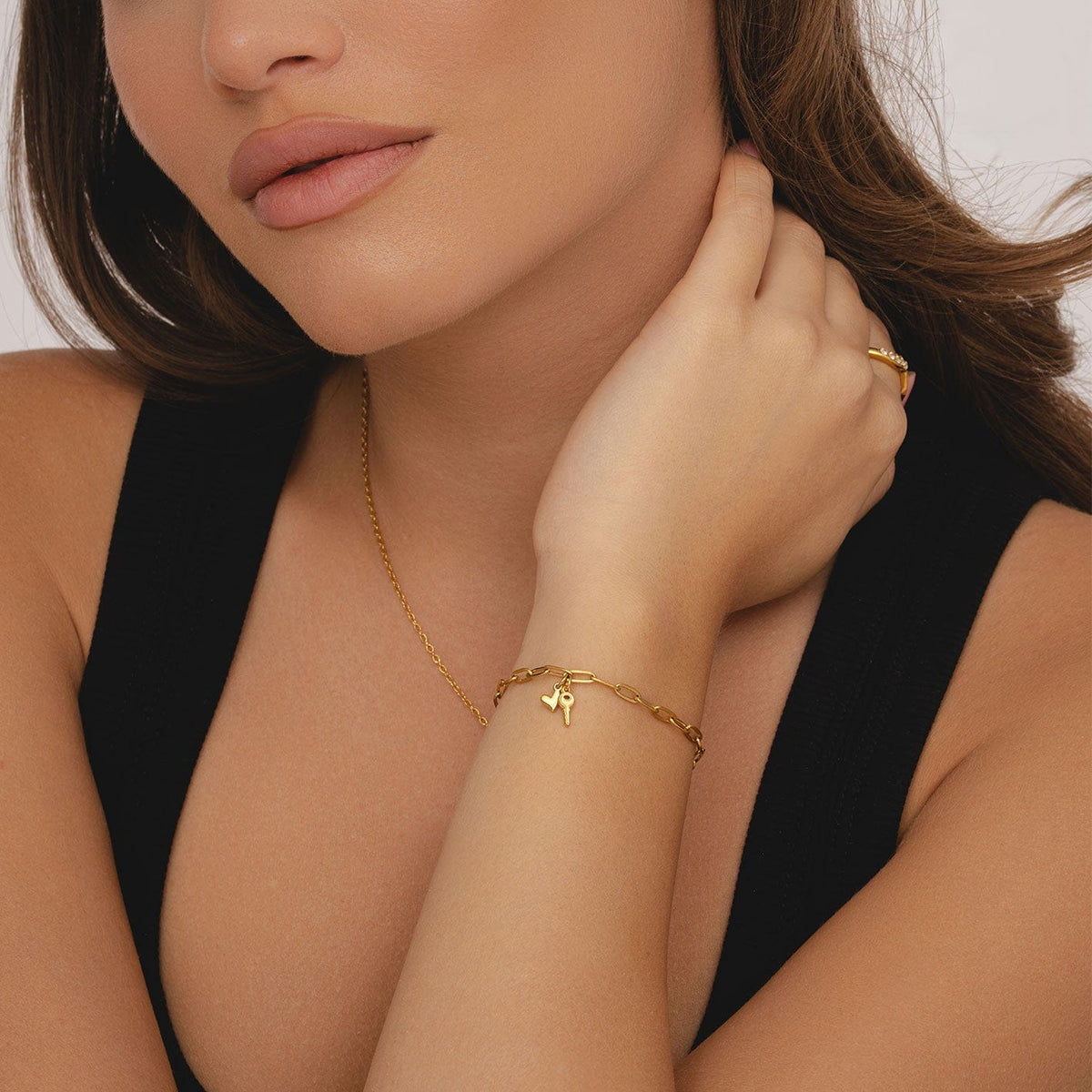 Bohomoon Stainless Steel Happy New Home Bracelet