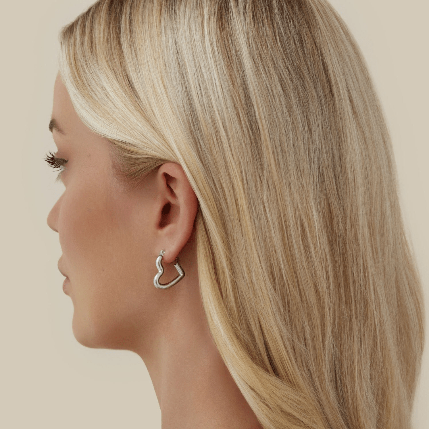 Bohomoon Stainless Steel Harmony Hoop Earrings