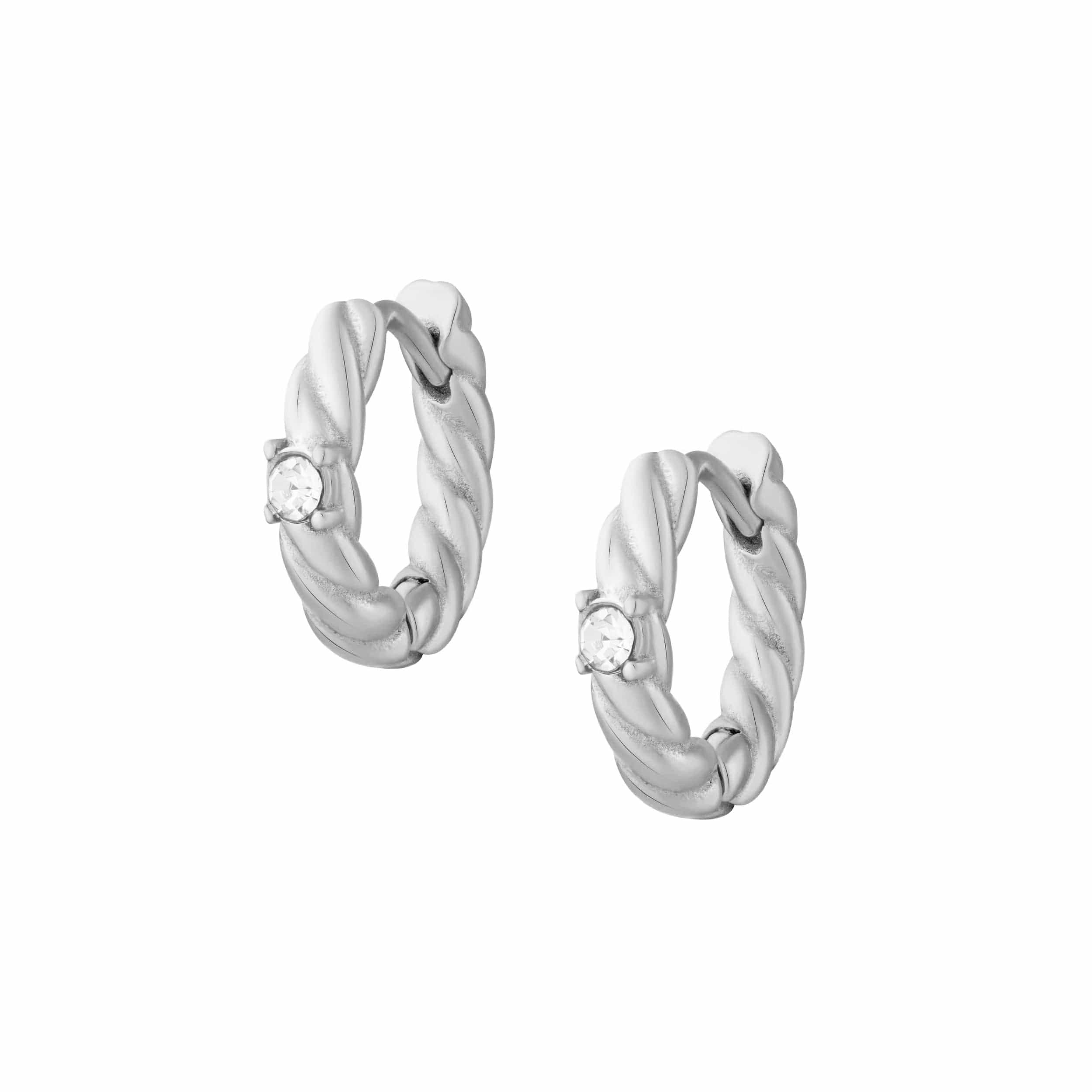 Bohomoon Stainless Steel Haven Hoop Earrings