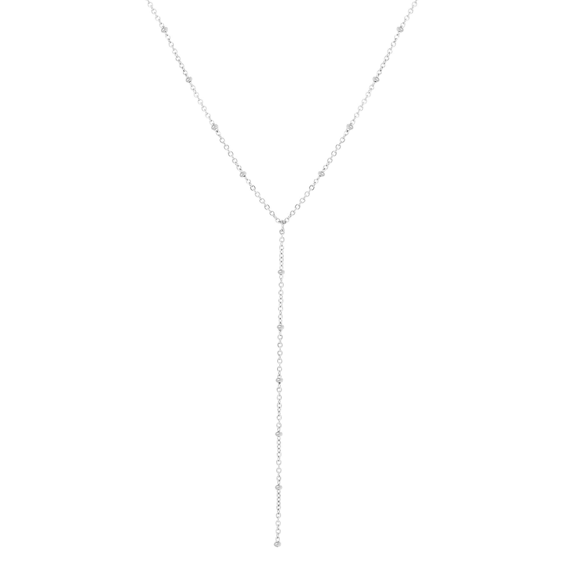 Bohomoon Stainless Steel Heatwave Lariat Necklace