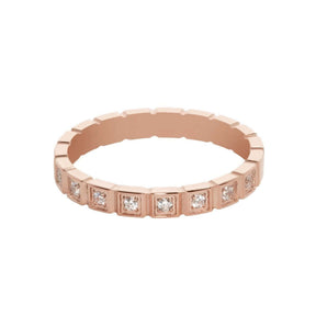 BohoMoon Stainless Steel Himilaya Ring Rose Gold / US 5 / UK J / EUR 49 (x small)