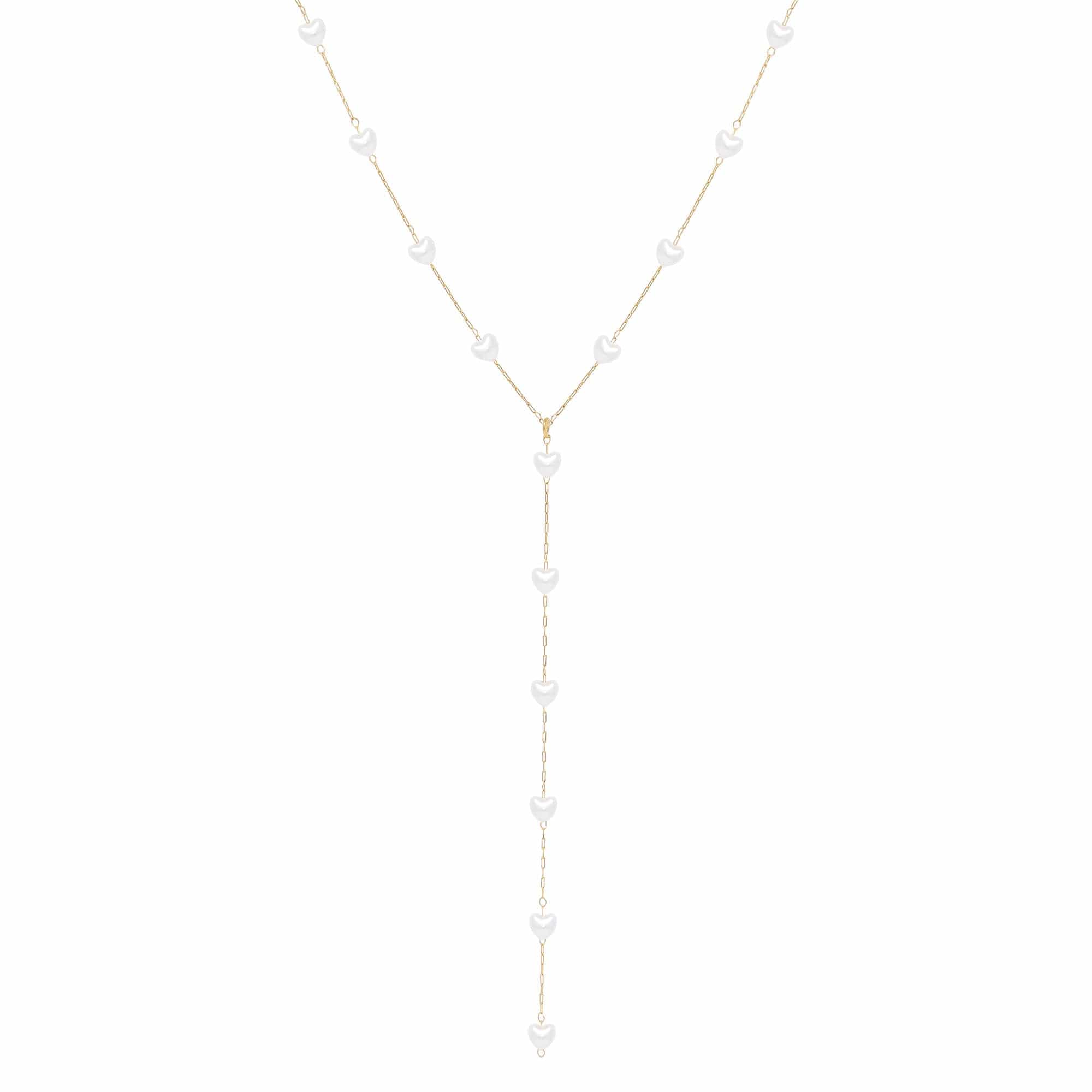 Bohomoon Stainless Steel Holiday Romance Lariat Necklace