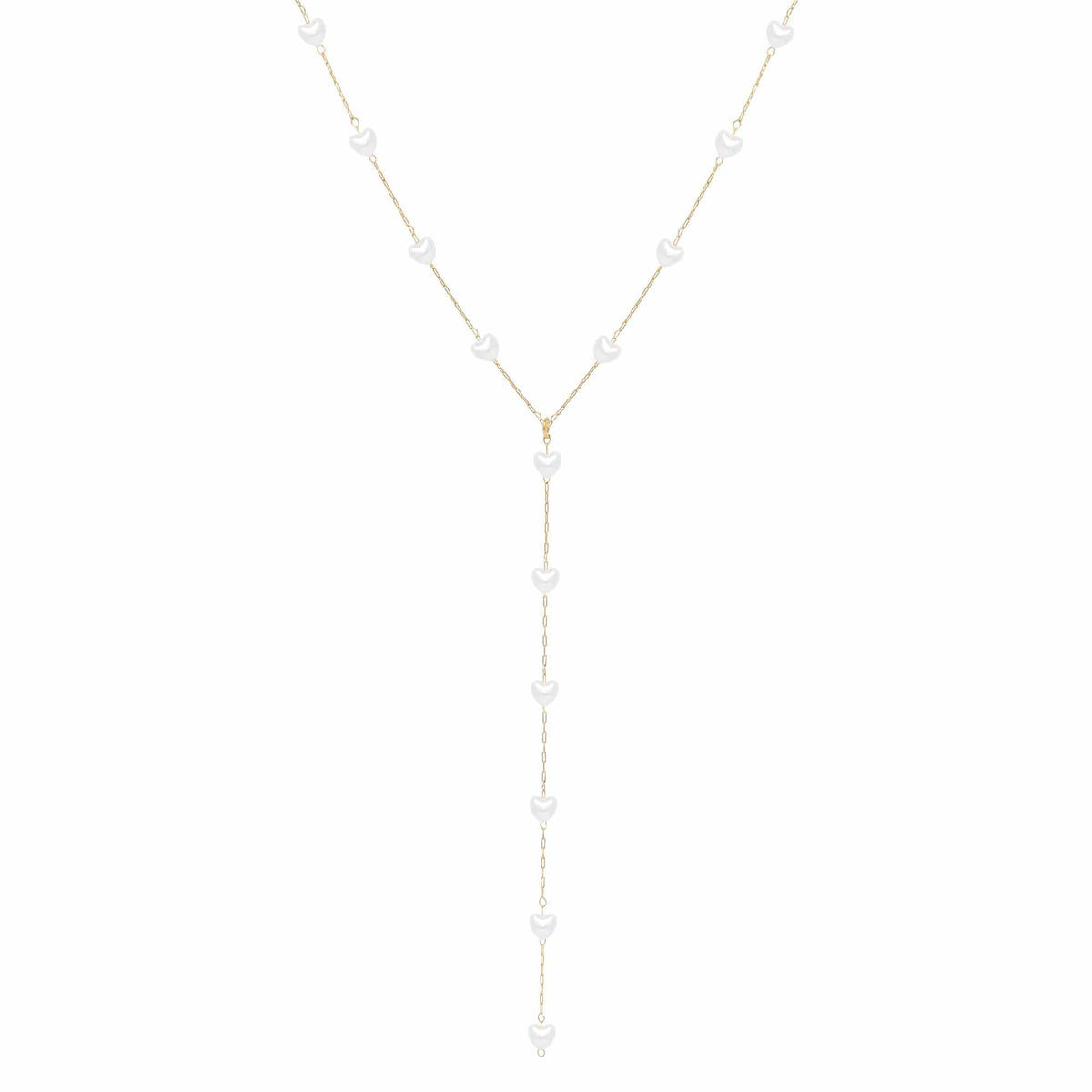 Bohomoon Stainless Steel Holiday Romance Lariat Necklace
