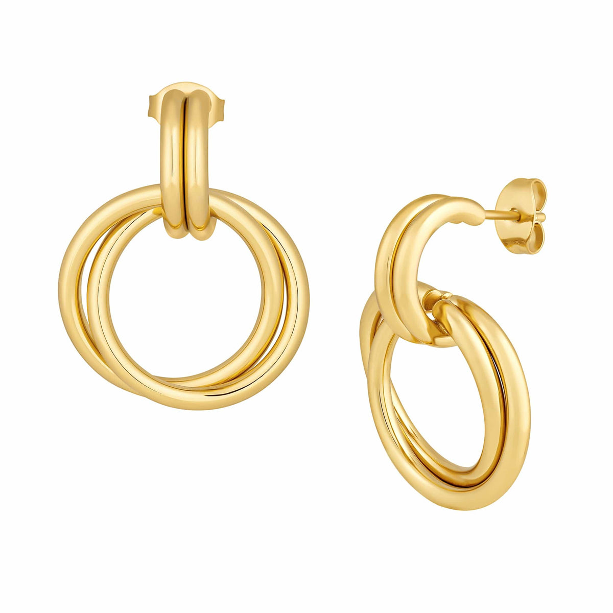 Bohomoon Stainless Steel Hudson Stud Earrings