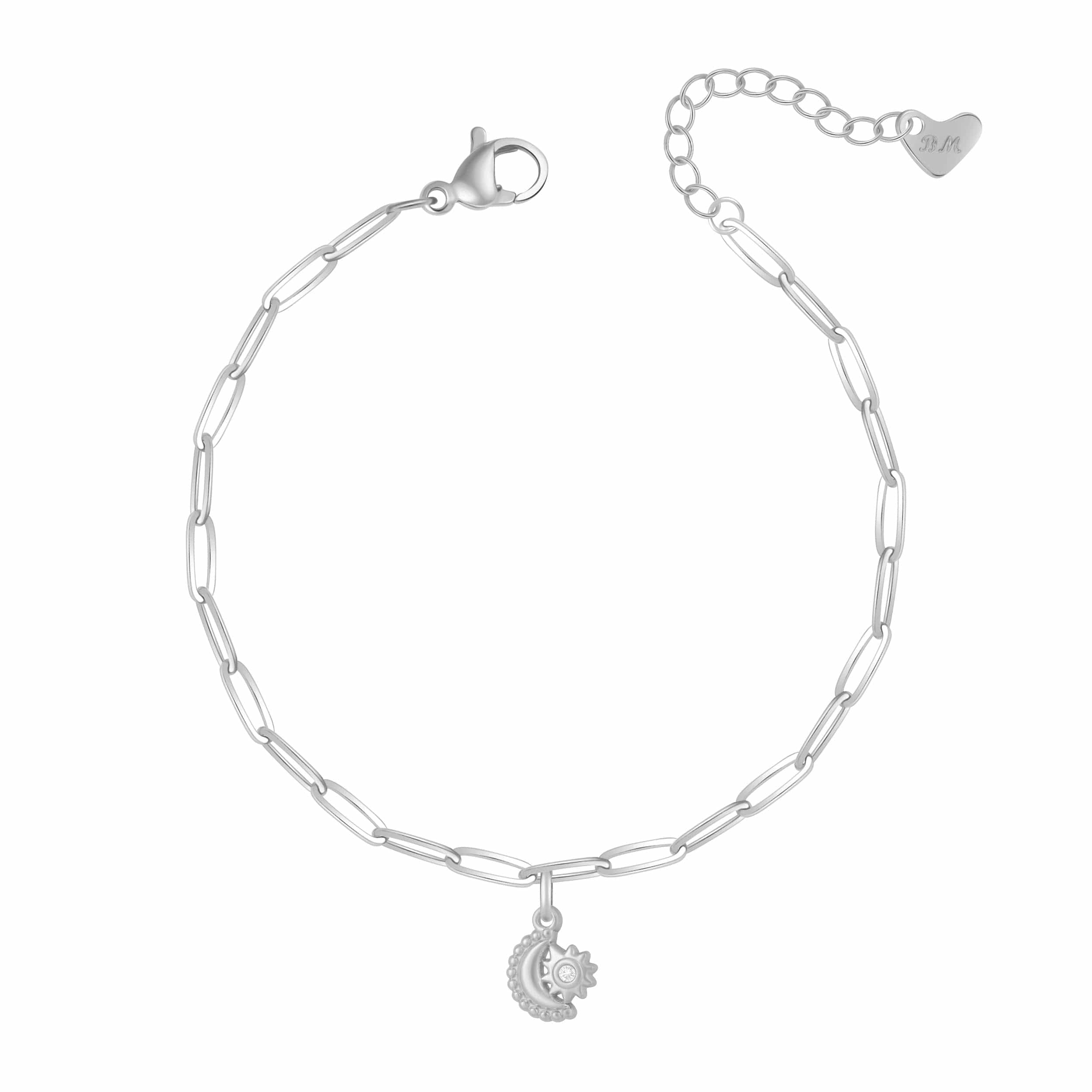 Bohomoon Stainless Steel I Love You Bracelet