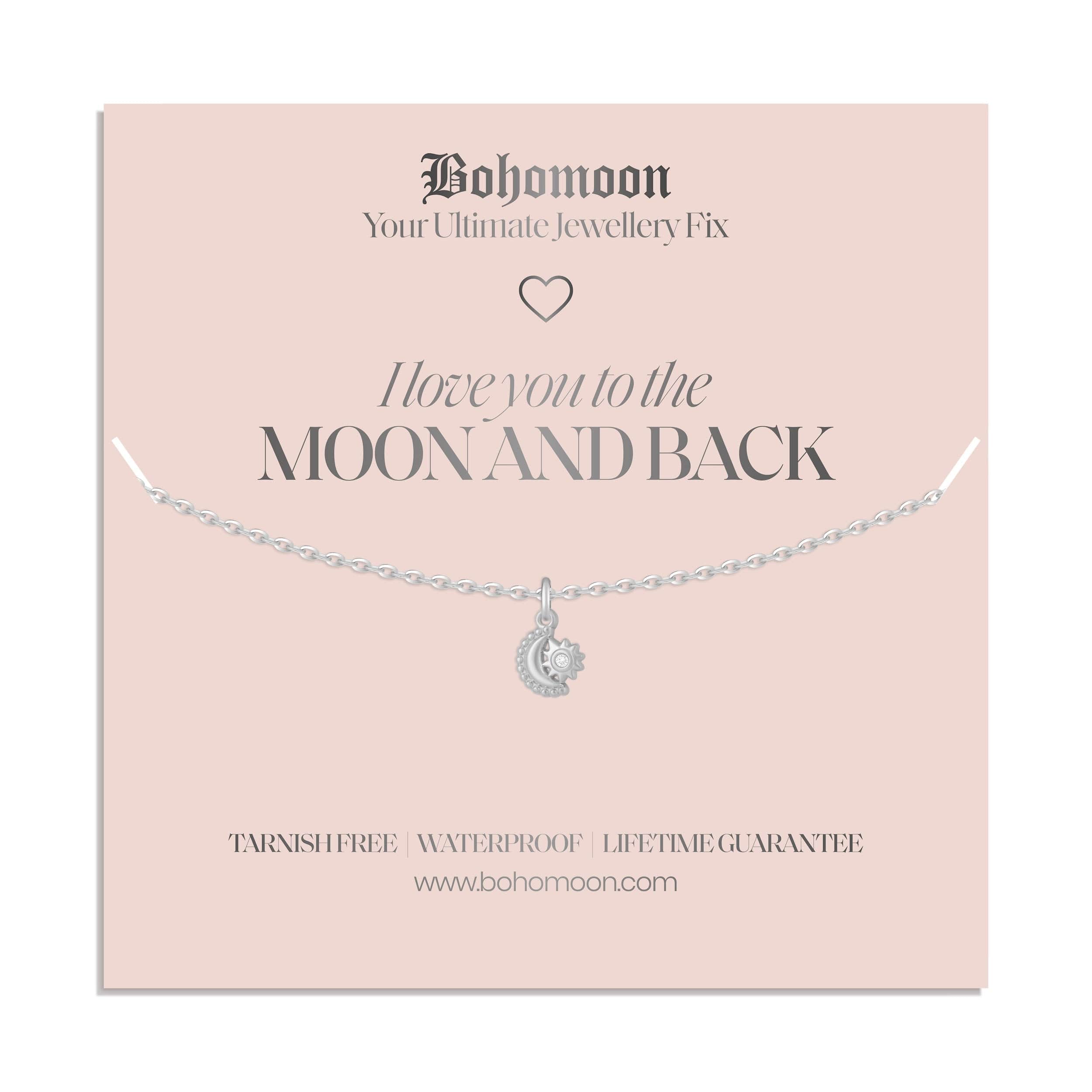 Bohomoon Stainless Steel I Love You Necklace