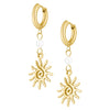 Bohomoon Stainless Steel Ibiza Pearl Earrings