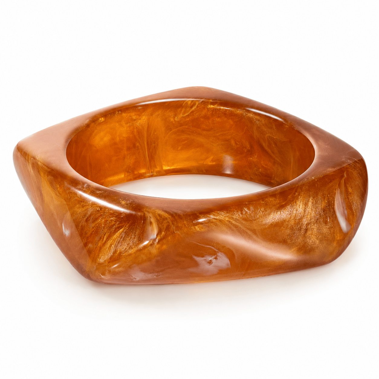 Bohomoon Stainless Steel Ignite Resin Bracelet