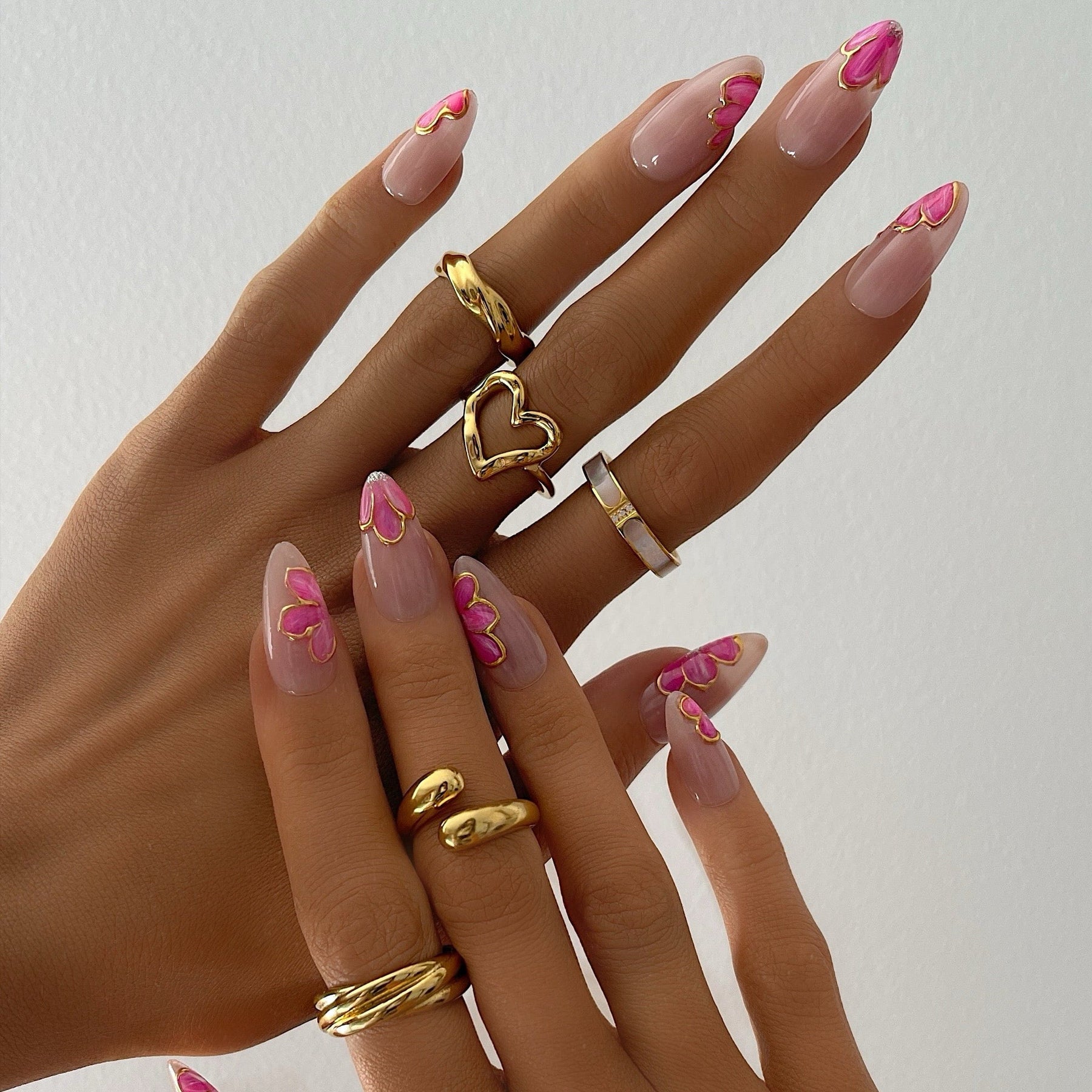 Bohomoon Stainless Steel Ines Pearl Ring