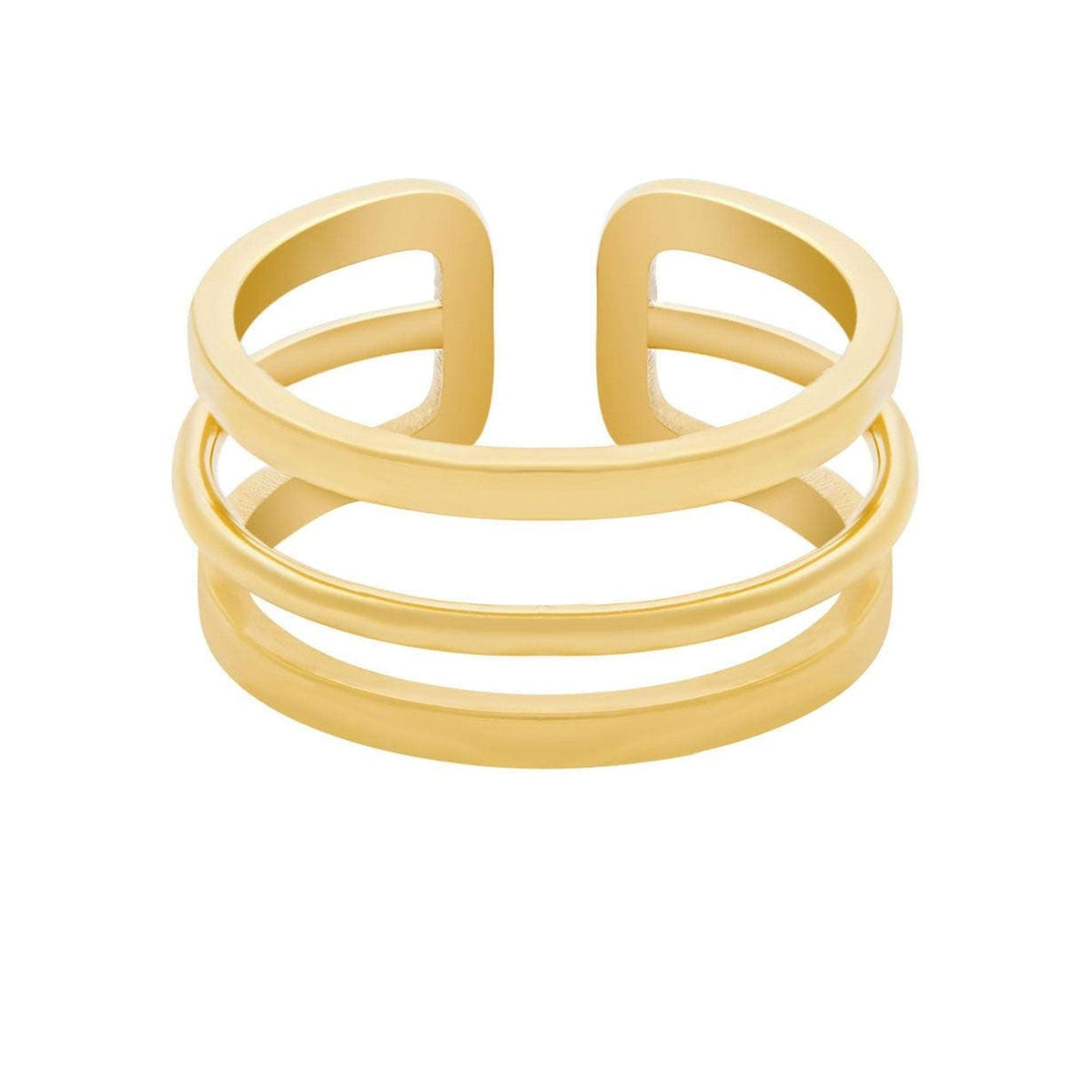 BohoMoon Stainless Steel Izzy Ring Gold / US 6 / UK L / EUR 51 (small)