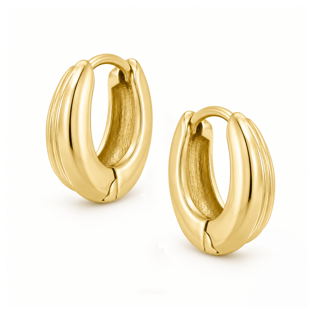 Bohomoon Stainless Steel Jacy Hoop Earrings