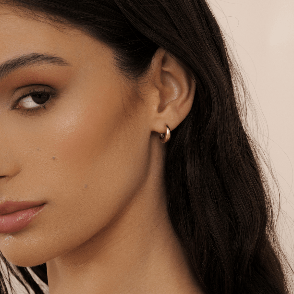 Bohomoon Stainless Steel Janelle Hoop Earrings