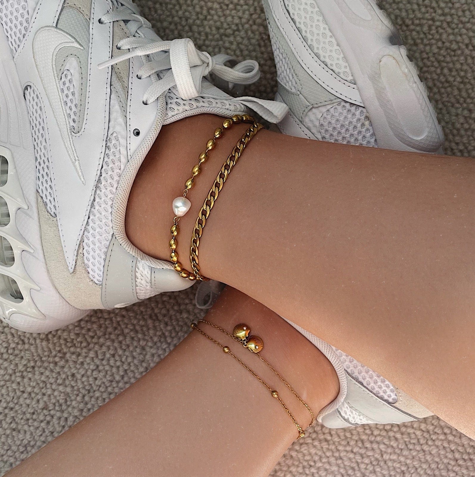 BohoMoon Stainless Steel Janis Anklet