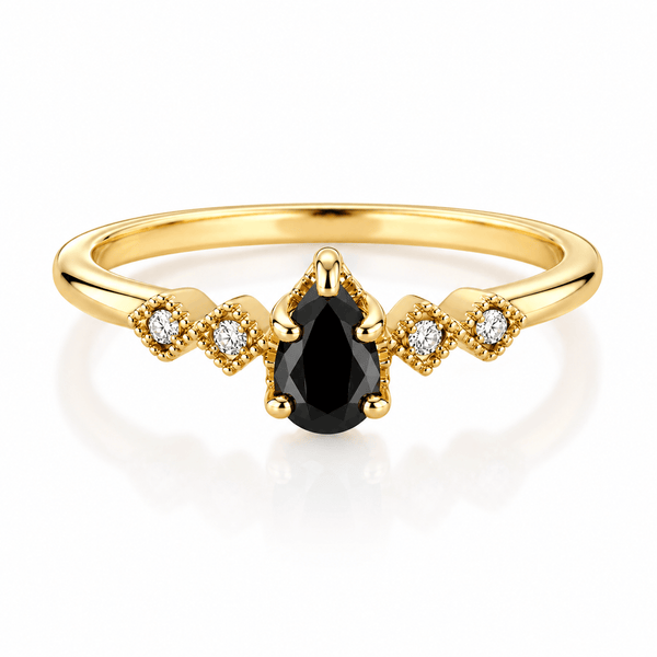 Bohomoon Stainless Steel Jasmine Ring