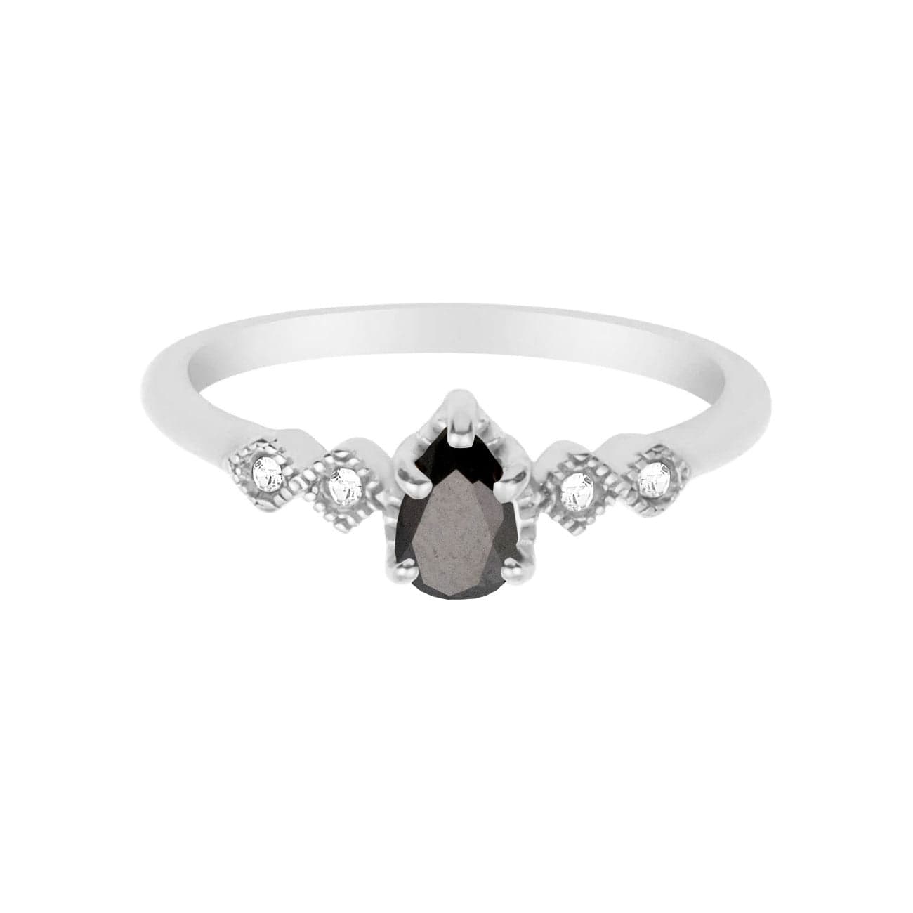 Bohomoon Stainless Steel Jasmine Ring