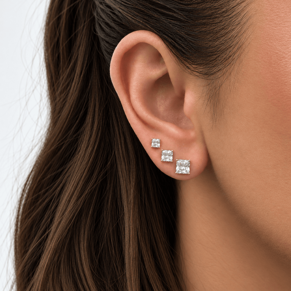 Bohomoon Stainless Steel Joey Stud Earrings