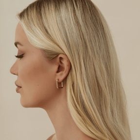 Bohomoon Stainless Steel Jules Hoop Earrings