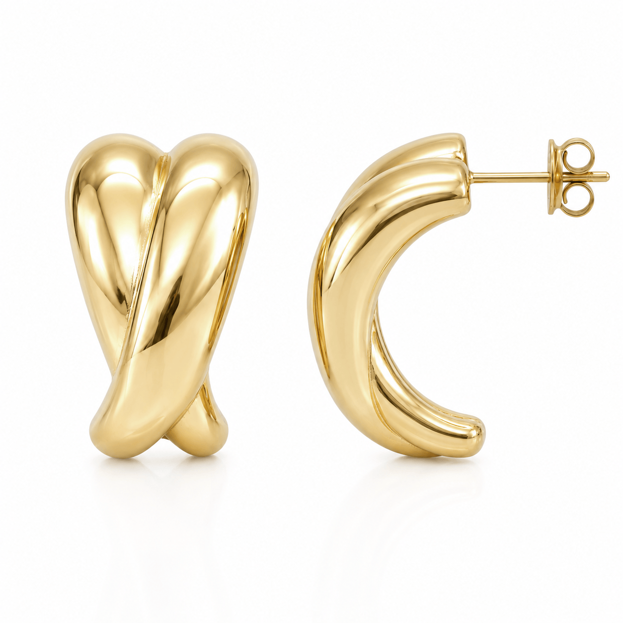 Bohomoon Stainless Steel Jules Stud Earrings