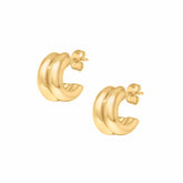 BOHOMOON Stainless Steel Juliana Hoop Earrings Gold