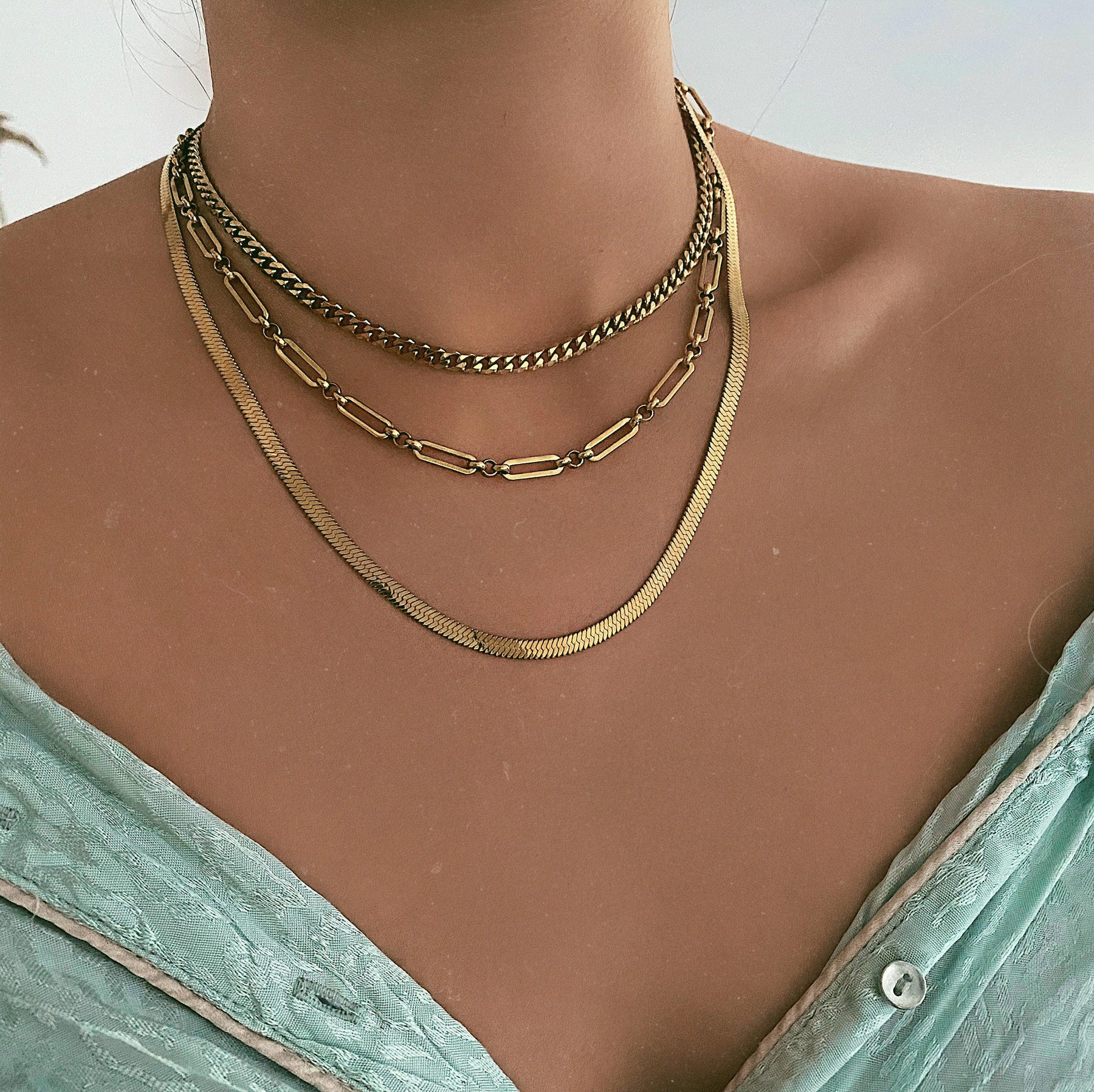 BohoMoon Stainless Steel Kacey Choker