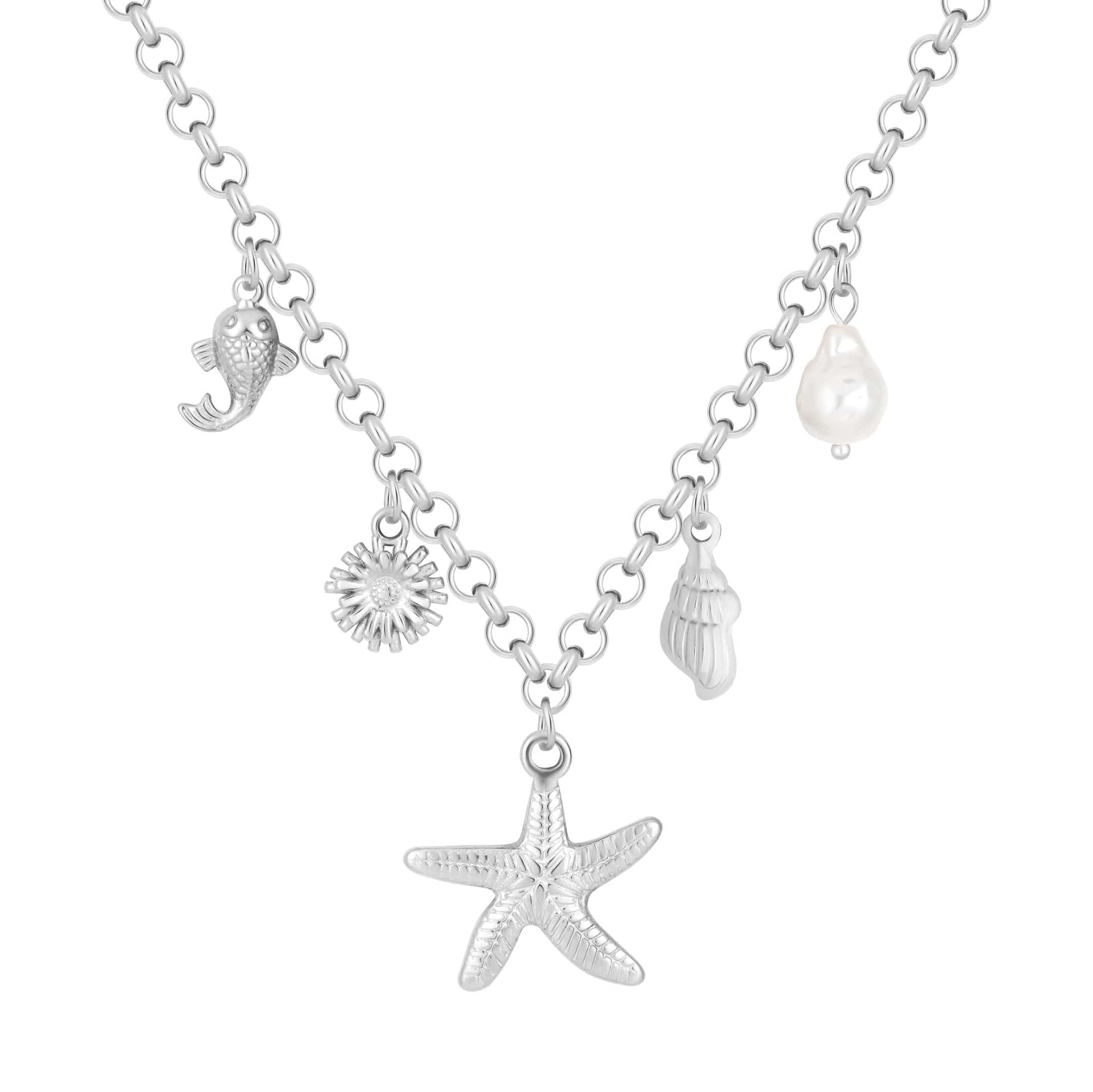 Bohomoon Stainless Steel Karlie Charm Necklace
