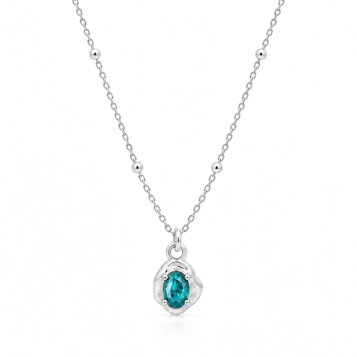 Bohomoon Stainless Steel Kaya Birthstone Necklace