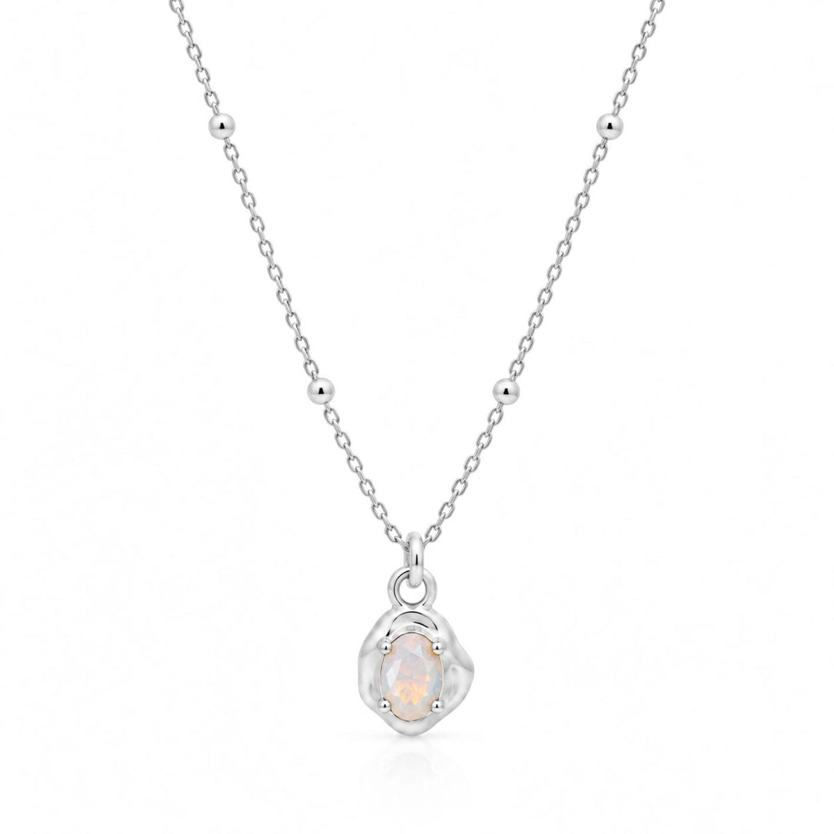 Bohomoon Stainless Steel Kaya Birthstone Necklace