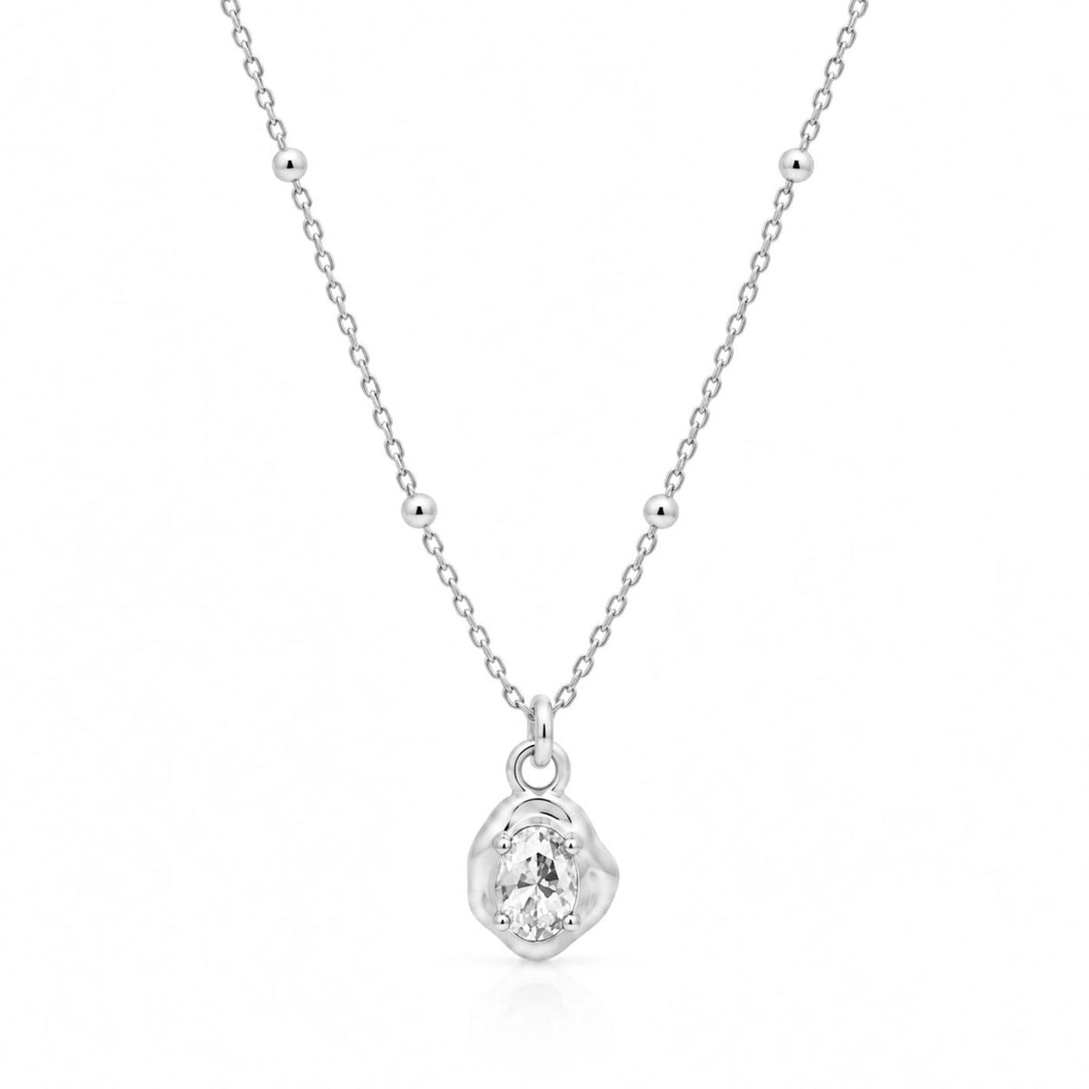Bohomoon Stainless Steel Kaya Birthstone Necklace