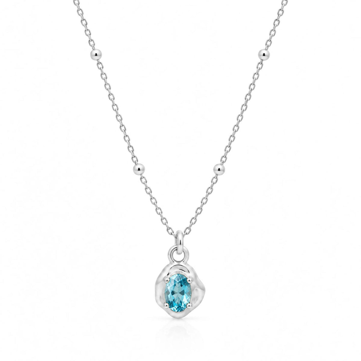 Bohomoon Stainless Steel Kaya Birthstone Necklace