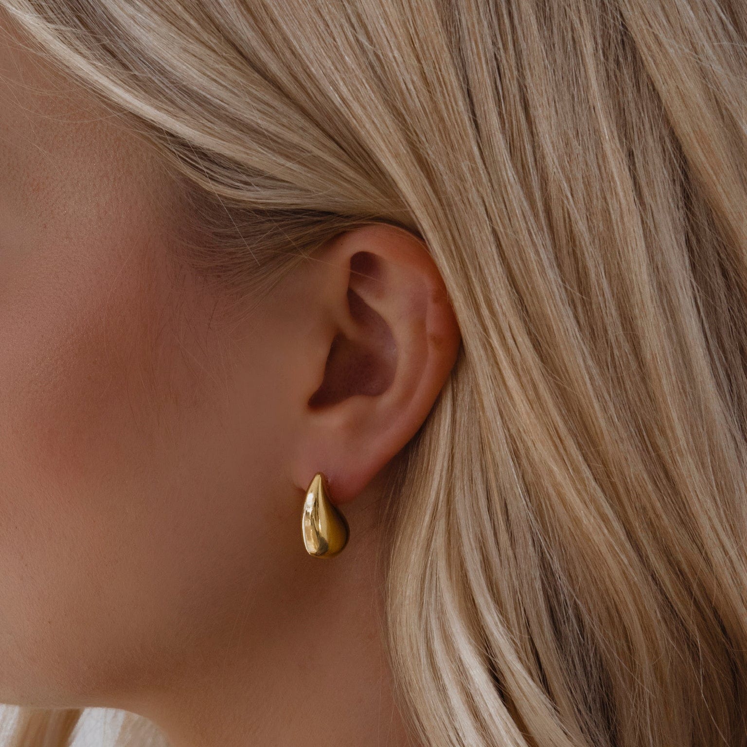 BOHOMOON Stainless Steel Kensington Stud Earrings Gold