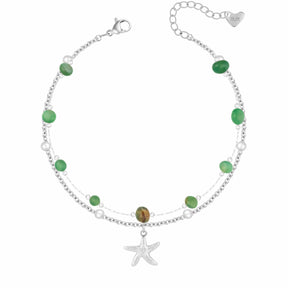Bohomoon Stainless Steel Khloe Starfish Anklet