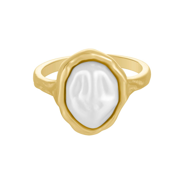 Bohomoon Stainless Steel Kira Pearl Ring