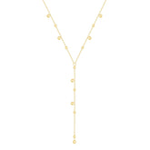 Bohomoon Stainless Steel Kristy Lariat Necklace