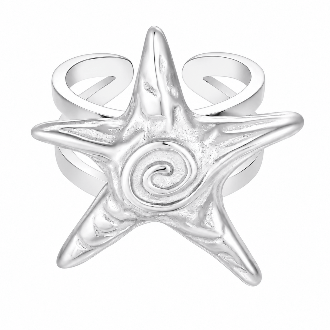 Bohomoon Stainless Steel Lani Starfish Ring