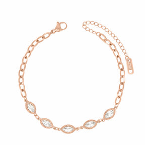 BohoMoon Stainless Steel Larissa Bracelet Rose Gold