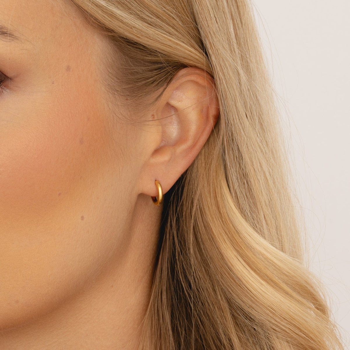 Bohomoon Stainless Steel Layla Hoop Earrings