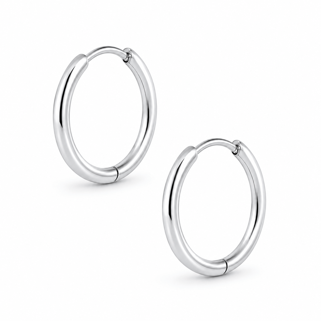 Bohomoon Stainless Steel Layla Hoop Earrings
