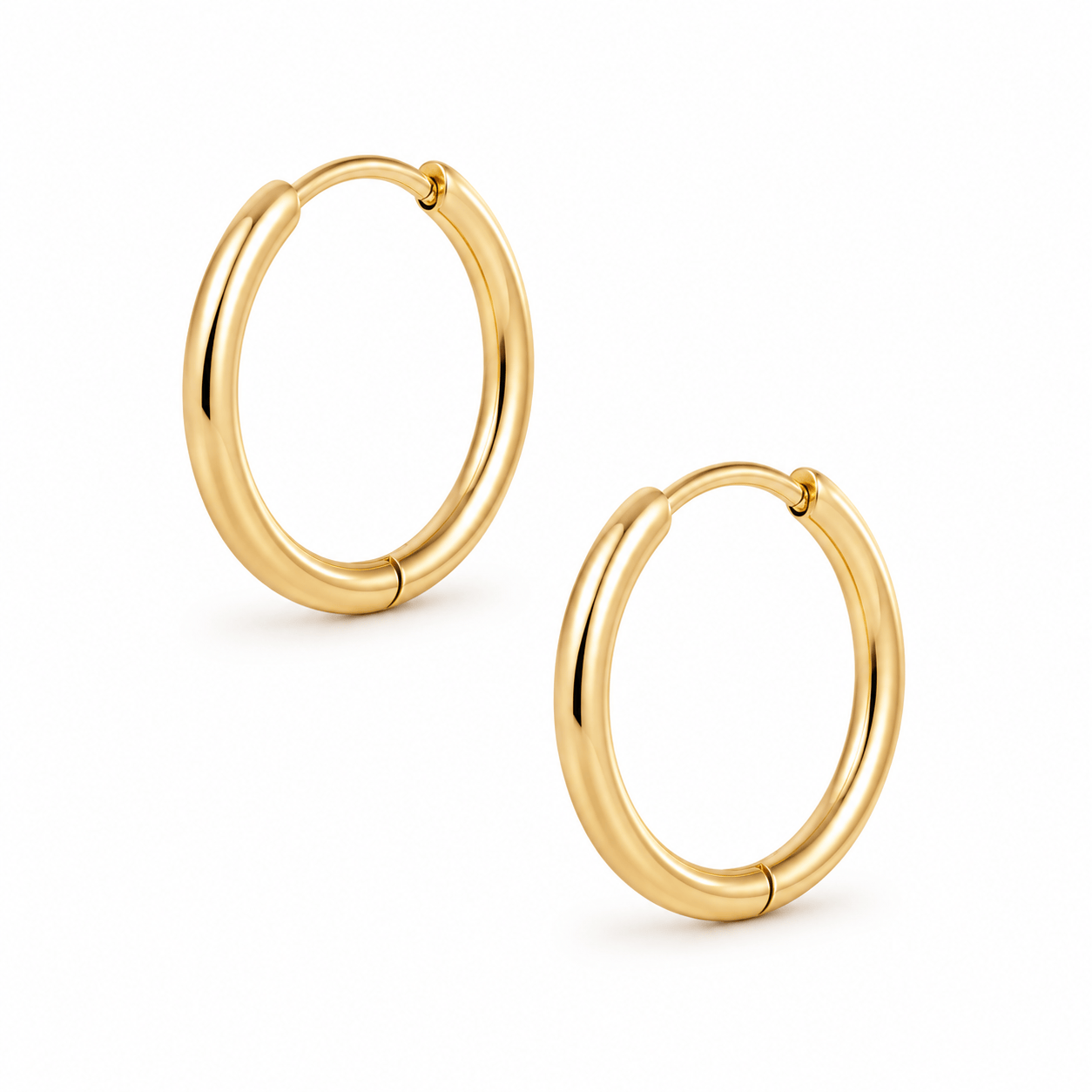 Bohomoon Stainless Steel Layla Hoop Earrings