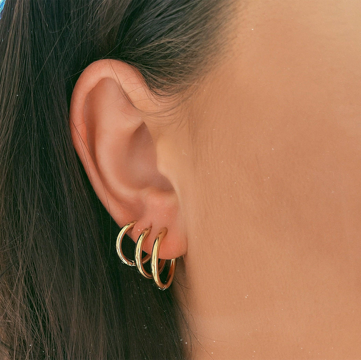 BOHOMOON Stainless Steel Layla Hoop Earrings